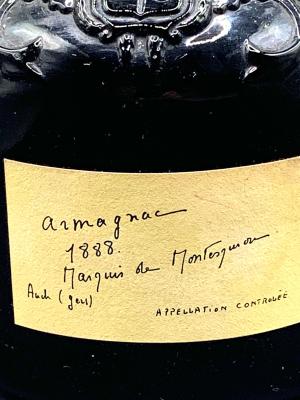 Armagnac Marquis de Montesquiou 1888 Armagnac Marquis de Montesquiou 1888