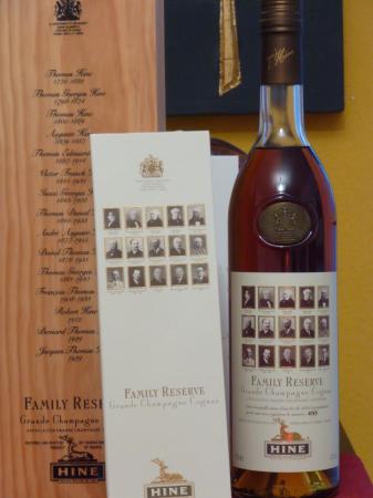 Cognac Hine Family Reserve old edition